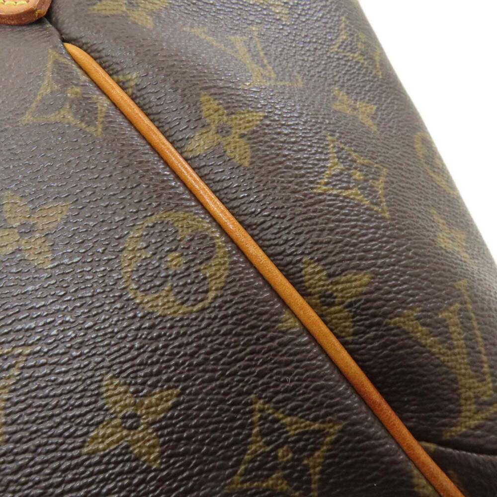 LOUIS VUITTON Authentic Brown Monogram Canvas Tote Bag - Picture 14 of 16